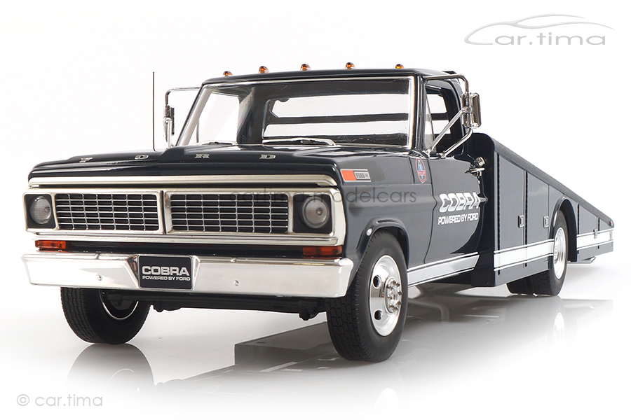 Ford F-350 Ramp Truck Shelby Cobra ACME 1:18 A1801405 Ford F-350 Ramp Truck Shelby Cobra ACME 1:18 A1801405