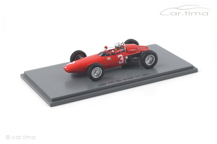 BRM P57 GP Großbritannien 1963 Lorenzo Bandini Spark 1:43 S5270 BRM P57 GP Großbritannien 1963 Lorenzo Bandini Spark 1:43 S5270