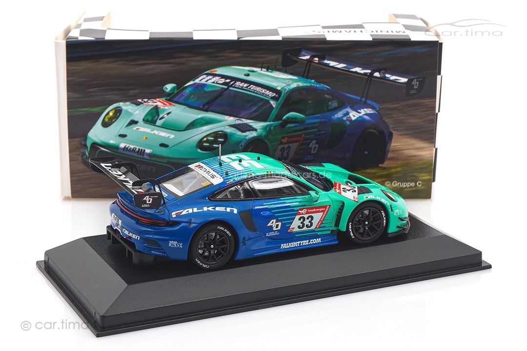Porsche 911 (992) GT3 R 24h Nürburgring 2023 Falken Motorsport Minichamps 1:43 413236333