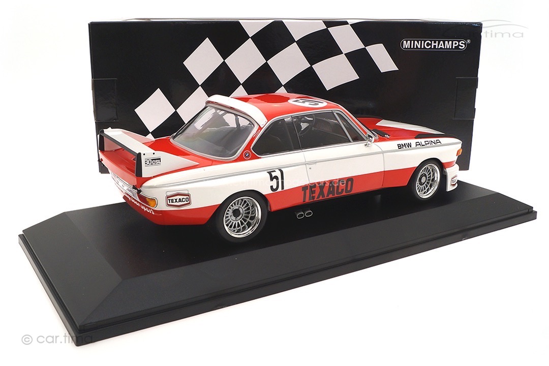 BMW 3.0 CSL Winner Zandvoort 1974 Huub Vermeulen Minichamps 1:18 155742651