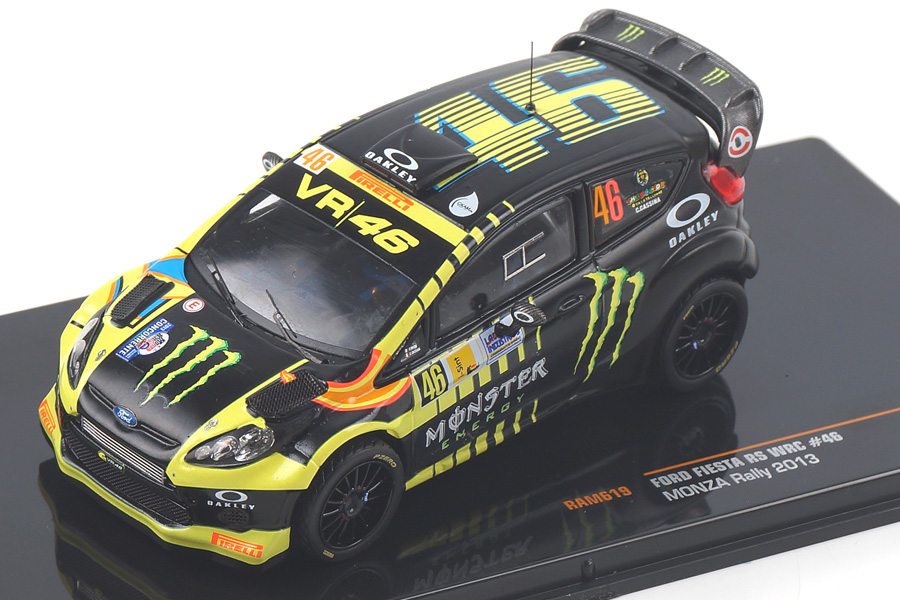 Ford Fiesta RS WRC Rallye Monza 2013 Rossi/Cassina IXO 1:43 RAM619 Ford Fiesta RS WRC Rallye Monza 2013 Rossi/Cassina IXO 1:43 RAM619
