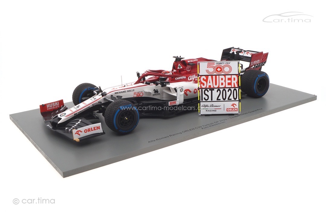 Alfa Romeo Racing ORLEN C39 GP Türkei 2020 Kimi Räikkönen Spark 1:18 18S568