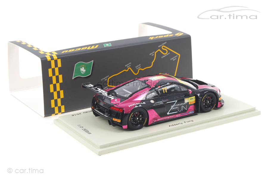 Audi R8 LMS Macau 2018 Adderly Fong Spark 1:43 SA171 Audi R8 LMS Macau 2018 Adderly Fong Spark 1:43 SA171