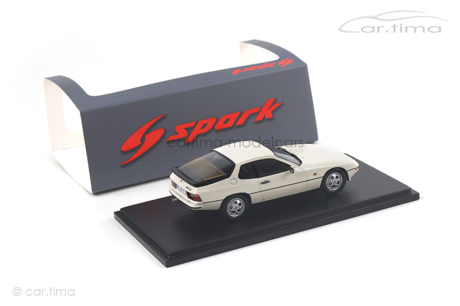 Porsche 924 S Alpinweiß Spark 1:43 S4460 Porsche 924 S Alpinweiß Spark 1:43 S4460