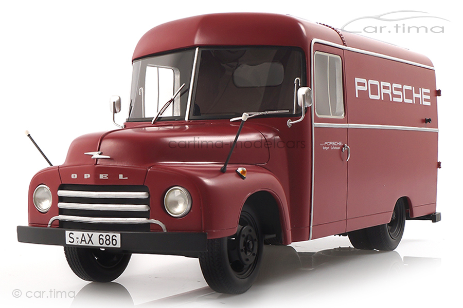 Opel Blitz 1,75t Porsche Renndienst Schuco 1:18 450017900 Opel Blitz 1,75t Porsche Renndienst Schuco 1:18 450017900