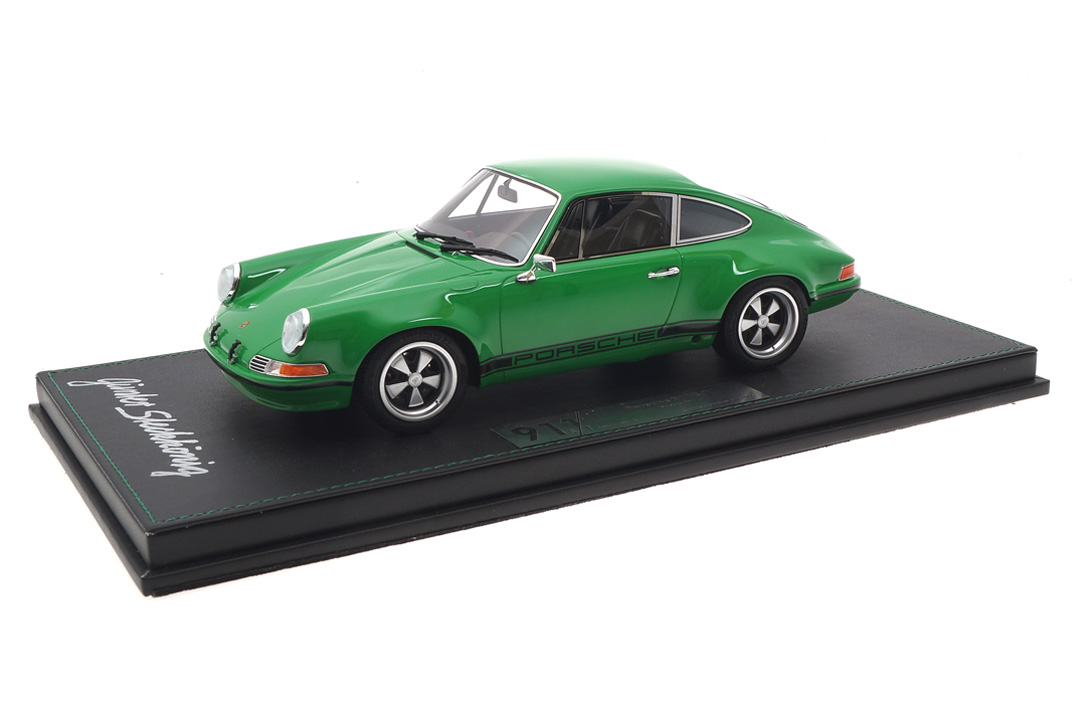 Porsche 911 S/T-Specification Vipergrün Originalsignatur Günter Steckkönig car.tima 1:18 CAR01822004-SIG