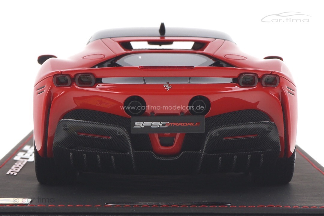 Ferrari SF90 Stradale Rosso Corsa 322 BBR 1:18 P18180A2 Ferrari SF90 Stradale Rosso Corsa 322 BBR 1:18 P18180A2
