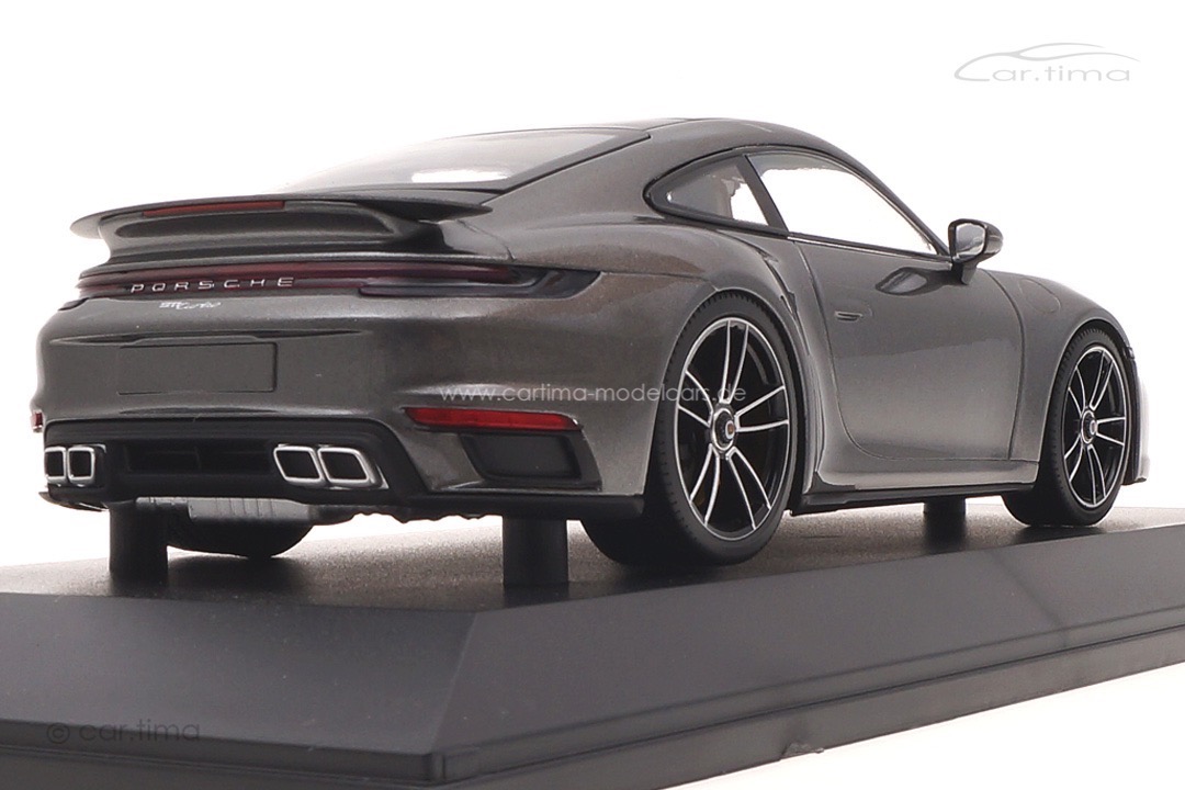 Porsche 911 (992) Turbo S Achatgrau Minichamps 1:18 155069072 Porsche 911 (992) Turbo S Achatgrau Minichamps 1:18 155069072