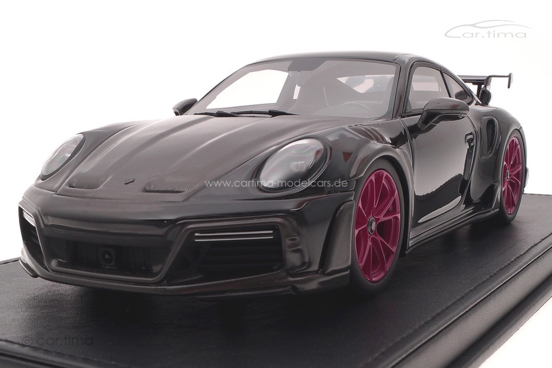 TECHART GTstreet R Basis 992 Schwarz/Rad Sternrubin car.tima CUSTOMIZED 1:18 CAC01823010 TECHART GTstreet R Basis 992 Schwarz/Rad Sternrubin car.tima CUSTOMIZED 1:18 CAC01823010