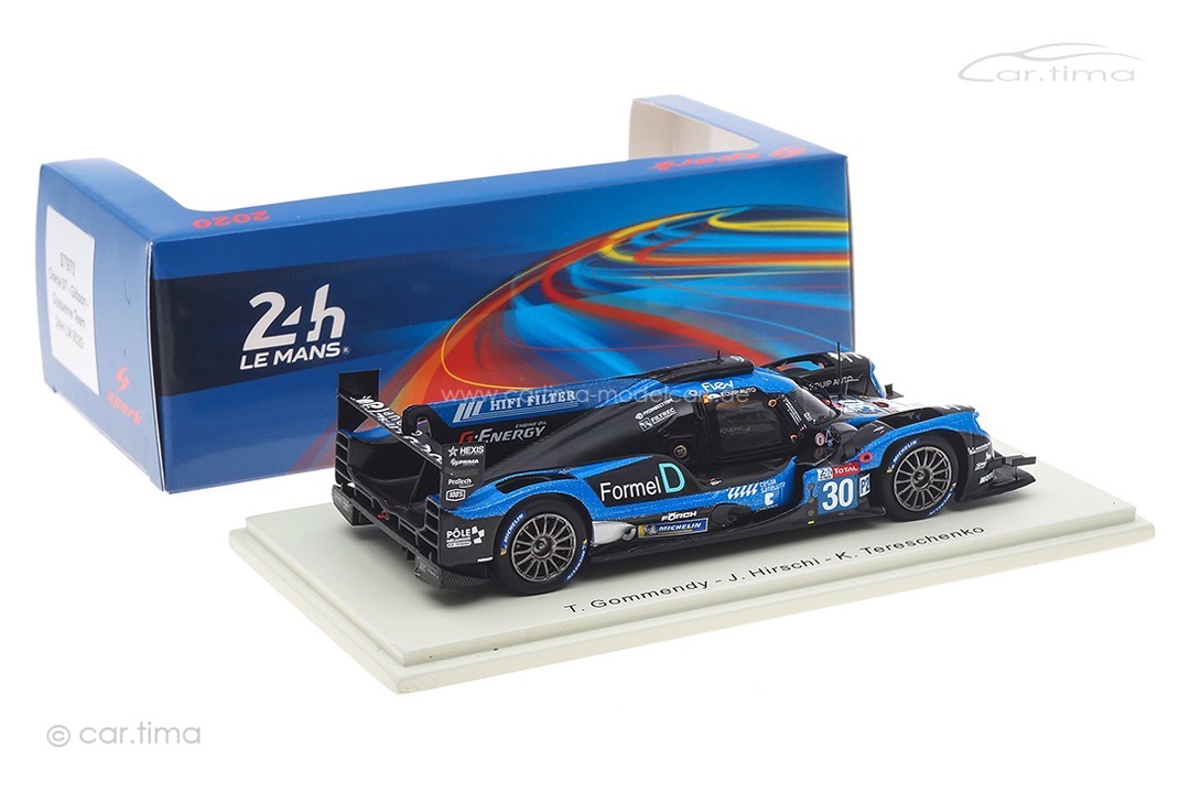 Oreca 07-Gibson 24h Le Mans 2020 Gommendy/Hirschi/Tereschenko Spark 1:43 S7970 Oreca 07-Gibson 24h Le Mans 2020 Gommendy/Hirschi/Tereschenko Spark 1:43 S7970