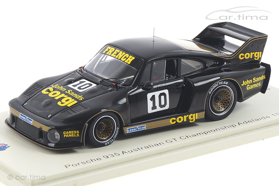 Porsche 935 Adelaide 1982 Rusty French Spark 1:43 AS029 Porsche 935 Adelaide 1982 Rusty French Spark 1:43 AS029