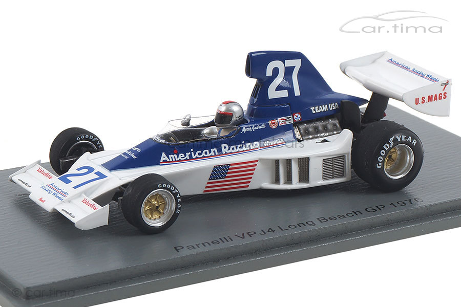 Parnelli VPJ4B GP Long Beach 1976 Mario Andretti Spark 1:43 S1891 Parnelli VPJ4B GP Long Beach 1976 Mario Andretti Spark 1:43 S1891