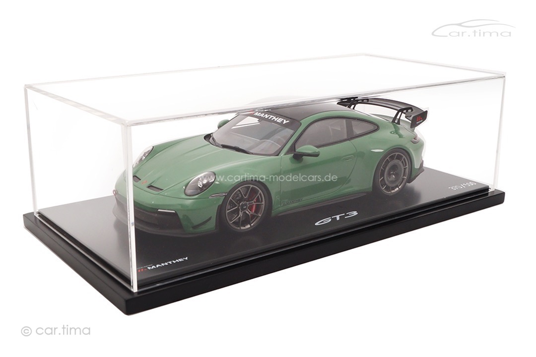 Porsche 911 (992) GT3 Manthey Kit Auratiumgrün Spark 1:18 WAP0213030TGT3