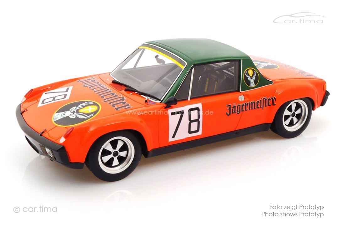 Porsche 914/6 1000 km Nürburgring 1972 Eckhard Schimpf car.tima 1:18 CAR01825031