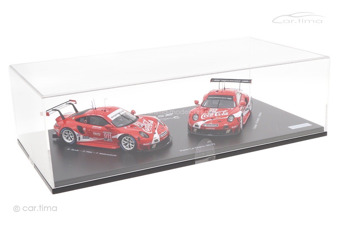 Set Porsche 911 RSR Coca-Cola Petit Le Mans 2019 Spark 1:43 WAP0209100NSET Set Porsche 911 RSR Coca-Cola Petit Le Mans 2019 Spark 1:43 WAP0209100NSET