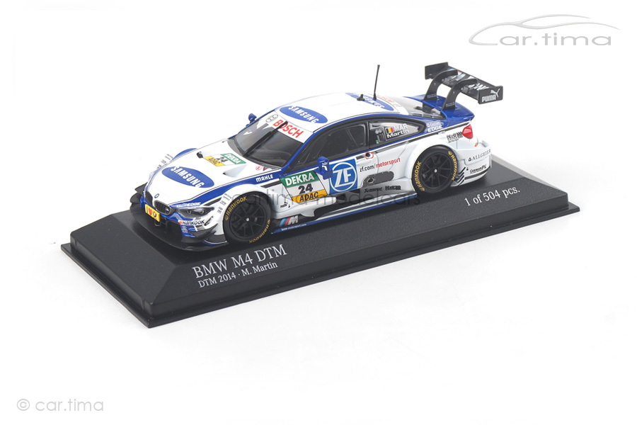 BMW M4 DTM (F82) DTM 2014 Maxime Martin Minichamps 1:43 410142424 BMW M4 DTM (F82) DTM 2014 Maxime Martin Minichamps 1:43 410142424