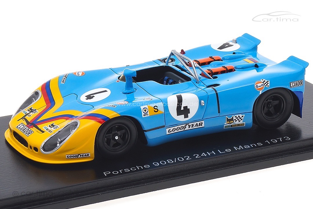 Porsche 908/02 24h Le Mans 1973 Merello/Ortega Spark 1:43 S9782 Porsche 908/02 24h Le Mans 1973 Merello/Ortega Spark 1:43 S9782