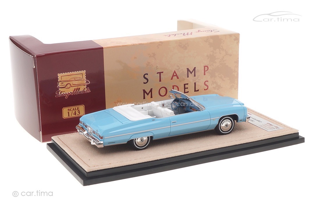 Chevrolet Caprice Convertible open 1975 Medium Blue Stamp Models 1:43 STM751005 Chevrolet Caprice Convertible open 1975 Medium Blue Stamp Models 1:43 STM751005