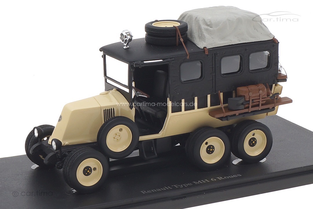 Renault Type MH6 Roues 1924 elfenbein/schwarz autocult 1:43 11016 Renault Type MH6 Roues 1924 elfenbein/schwarz autocult 1:43 11016