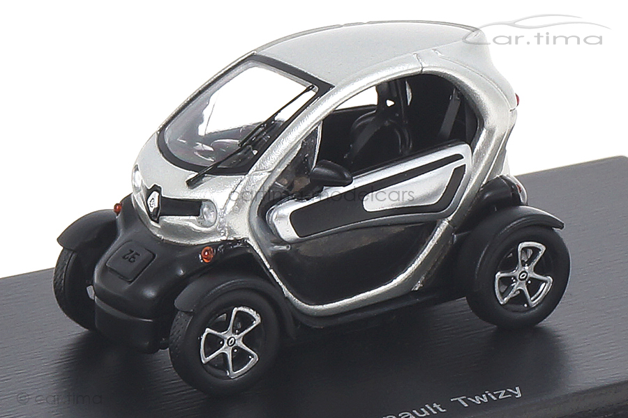 Renault Twizy silber Spark 1:43 S4500 Renault Twizy silber Spark 1:43 S4500