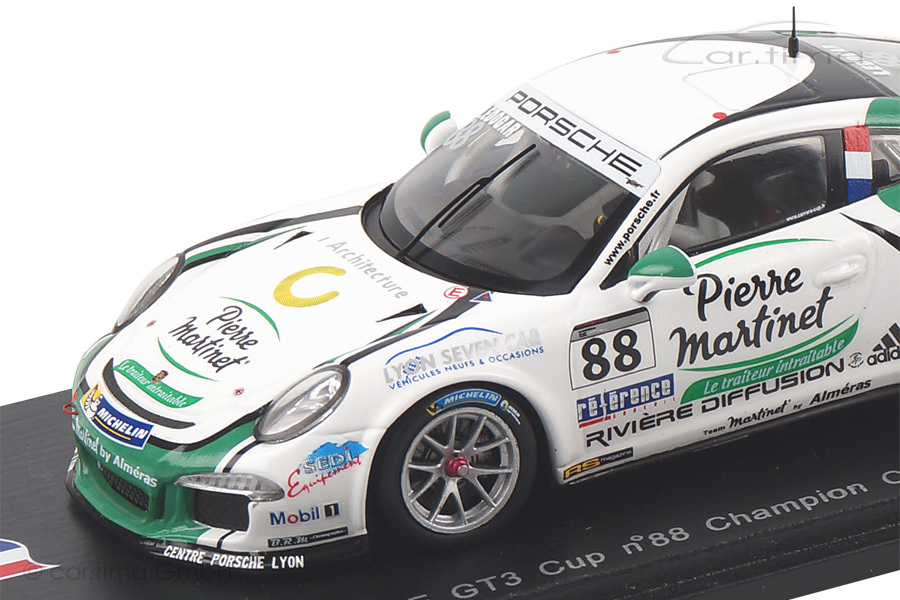 Porsche 911 (991) GT3 Cup Champion Carrera Cup France Ledogar Spark 1:43 SF084