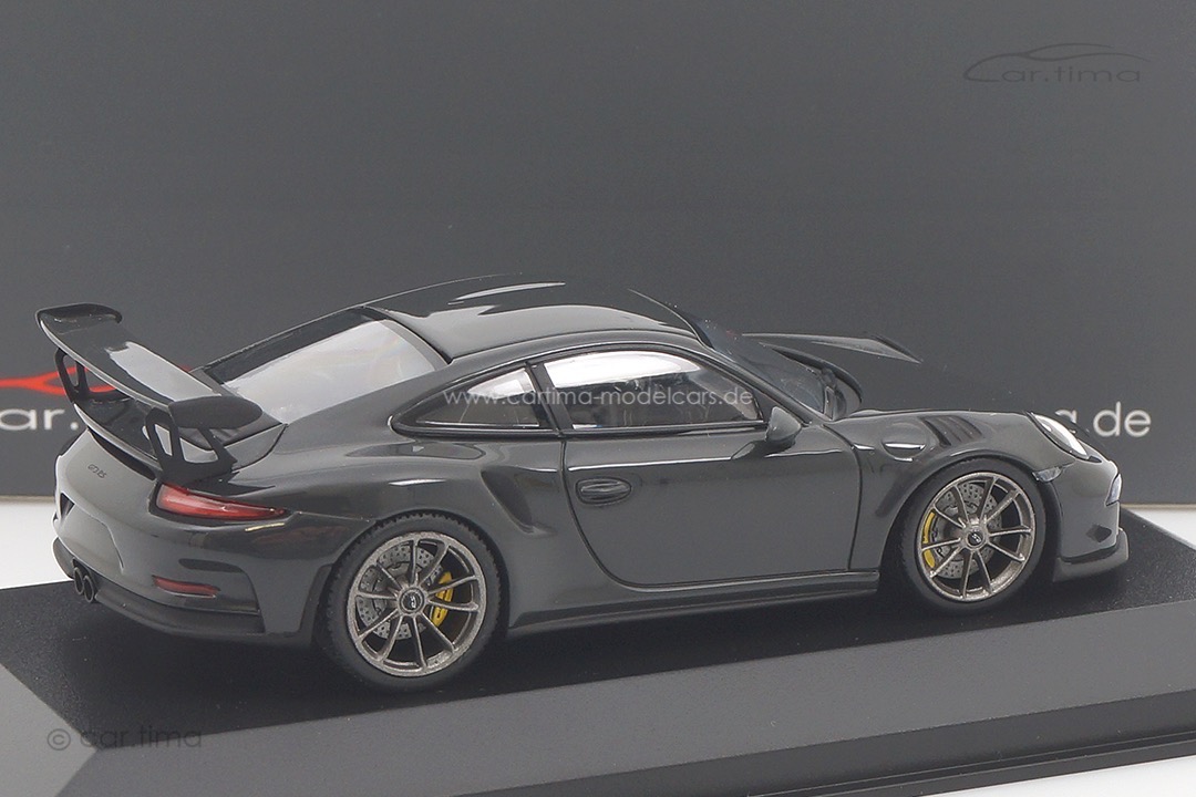 Porsche 911 (991) GT3 RS Grauschwarz Minichamps 1:43 CA04316005