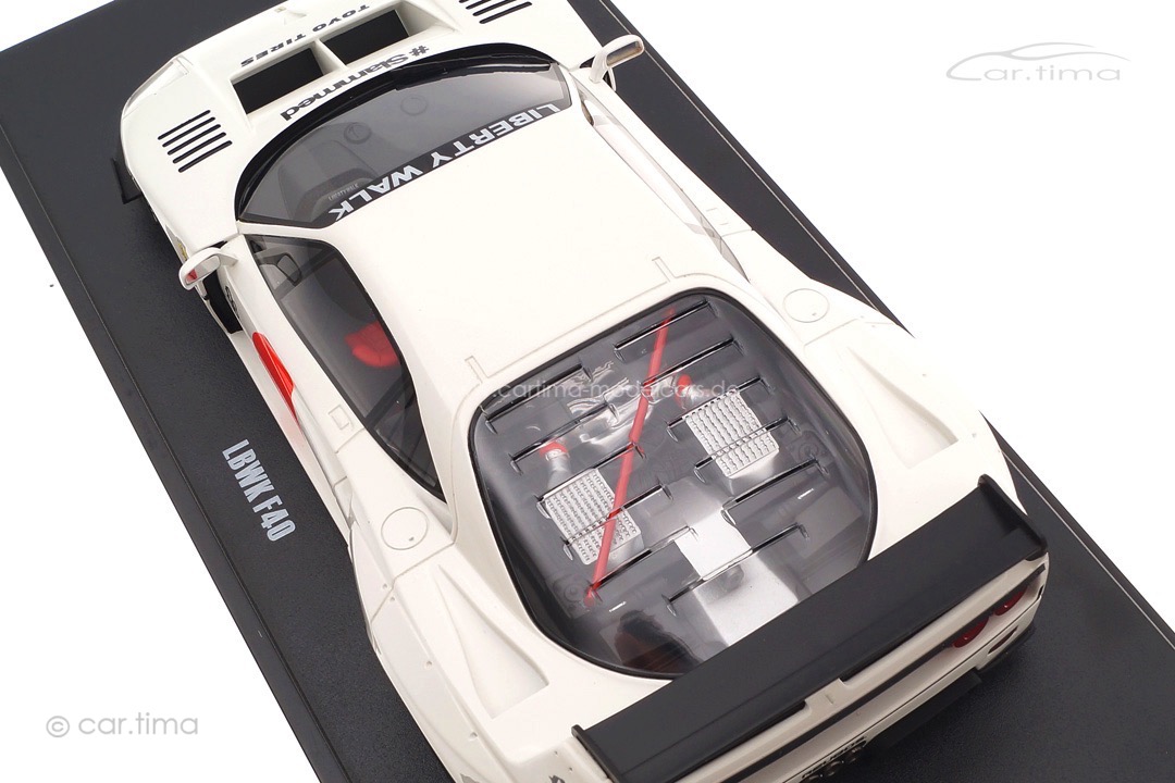 LB-Works Ferrari F40 weiß GT Spirit 1:18 GT470 LB-Works Ferrari F40 weiß GT Spirit 1:18 GT470
