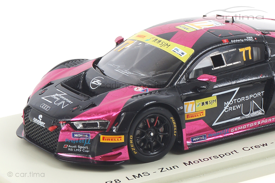 Audi R8 LMS Macau 2018 Adderly Fong Spark 1:43 SA171 Audi R8 LMS Macau 2018 Adderly Fong Spark 1:43 SA171