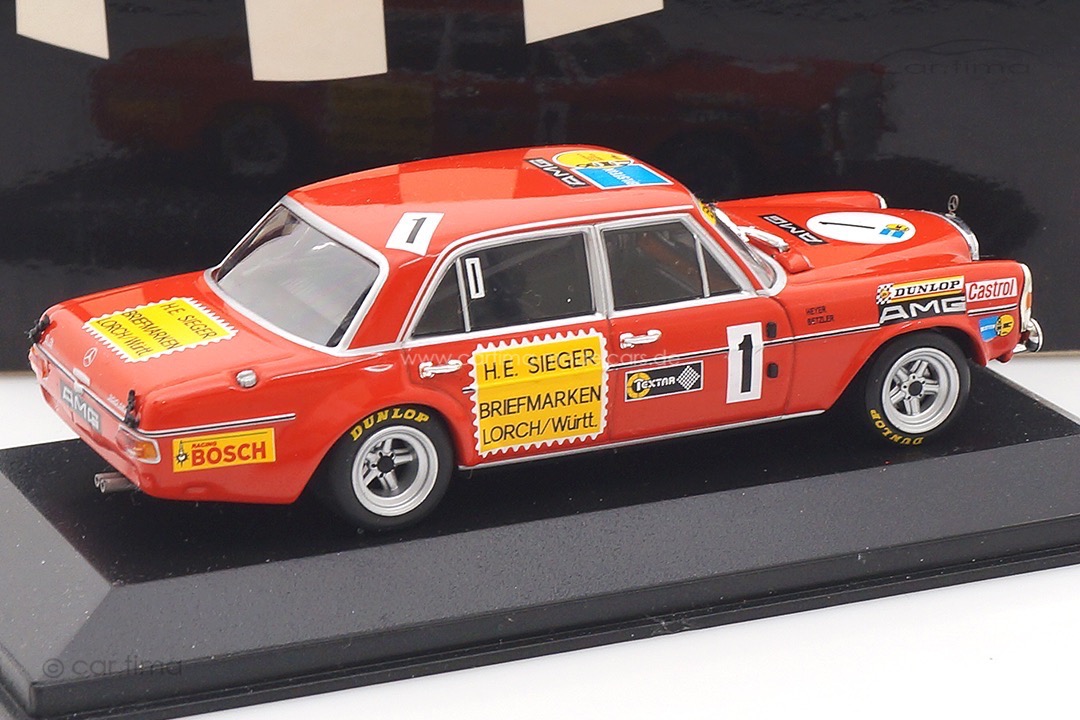 Mercedes-Benz 300 SEL 6.8 24h Nürburgring 1972 Betzler/Heyer Minichamps 1:43 400723401