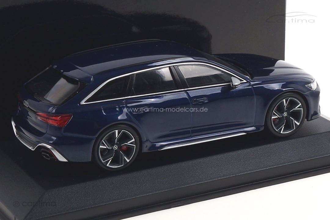 Audi RS6 Avant 2019 Navarrablau met. Minichamps 1:43 410018011 Audi RS6 Avant 2019 Navarrablau met. Minichamps 1:43 410018011