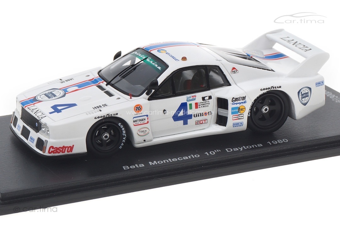 Lancia Beta Montecarlo 24h Daytona 1980 Facetti/Finotto/Ricci Spark 1:43 US017 Lancia Beta Montecarlo 24h Daytona 1980 Facetti/Finotto/Ricci Spark 1:43 US017