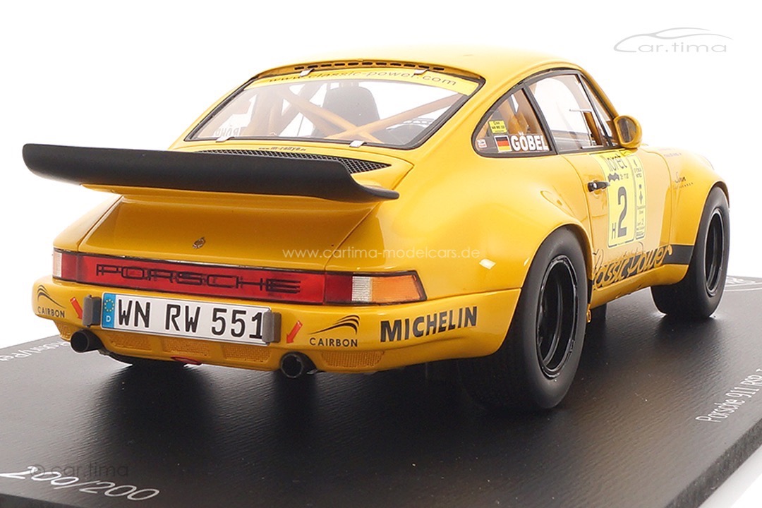 Porsche 911 RSR Winner Rallye Costa Brava 2009 Röhrl/Göbel Spark 1:18 CA01814002