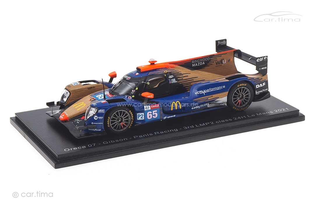 Oreca 07-Gibson 24h Le Mans 2021 Allen/Canal/Stevens Spark 1:43 S8255 Oreca 07-Gibson 24h Le Mans 2021 Allen/Canal/Stevens Spark 1:43 S8255