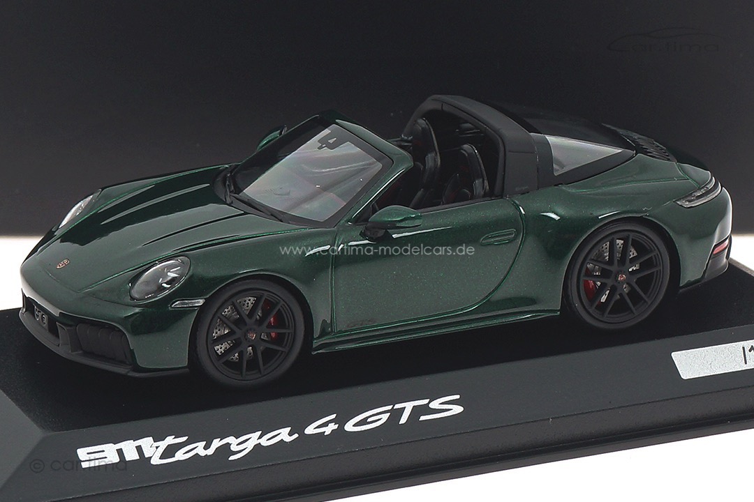 Porsche 911 (992.2) Carrera 4 GTS Targa Jetgrünmet. Minichamps 1:43 WAP0201080STRG