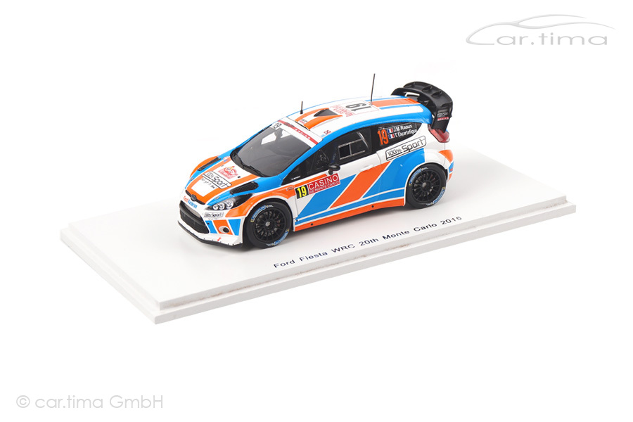 Ford Fiesta WRC Rally Monte Carlo 2015 Raoux/Escartefigue Spark 1:43 S4514 Ford Fiesta WRC Rally Monte Carlo 2015 Raoux/Escartefigue Spark 1:43 S4514