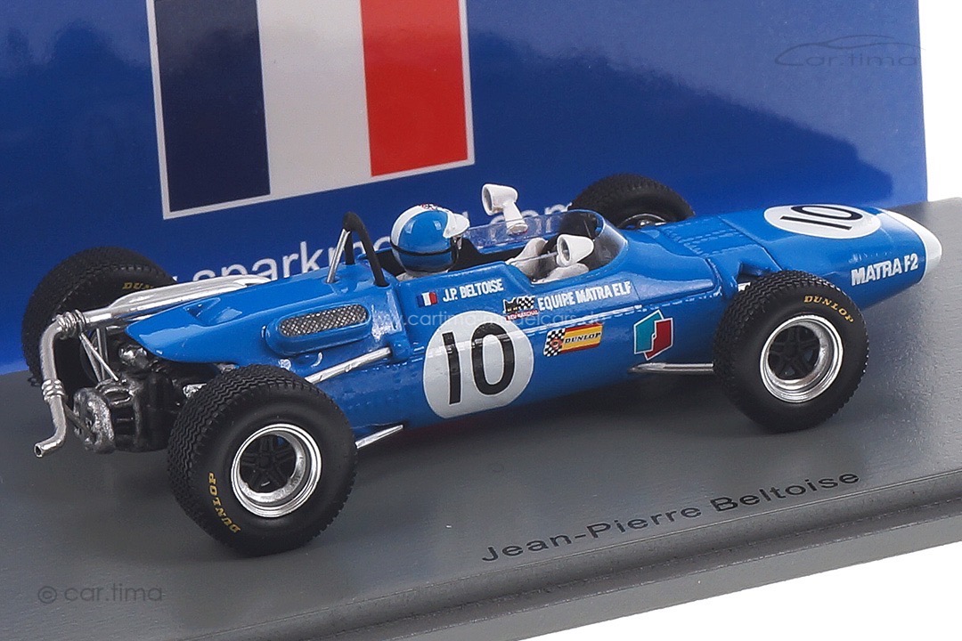 Matra MS7 GP de Pau F2 1968 Jean-Pierre Beltoise Spark 1:43 SF185