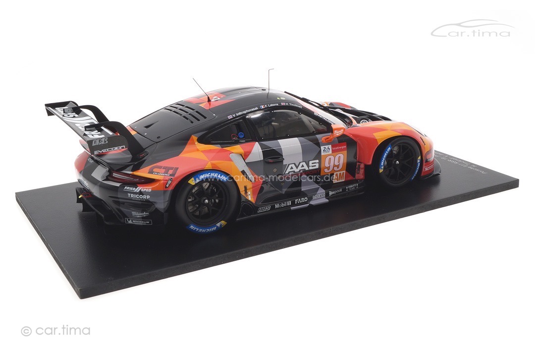 Porsche 911 RSR-19 24h Le Mans 2021 Tincknell/Inthraphuvasak/Latorre Spark 1:18 18S707