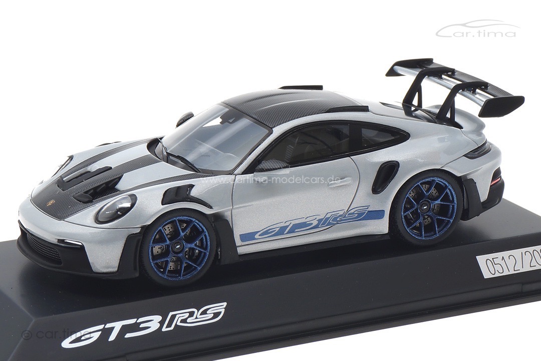 Porsche 911 (992) GT3 RS Eisgraumet./Indigoblau Spark 1:43 WAP0201530P002 Porsche 911 (992) GT3 RS Eisgraumet./Indigoblau Spark 1:43 WAP0201530P002