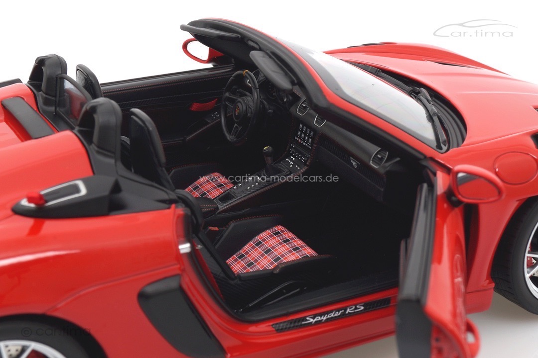 Porsche 718 Spyder RS Indischrot Norev 1:18 187271 Porsche 718 Spyder RS Indischrot Norev 1:18 187271
