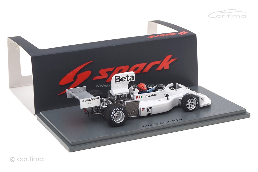 March 761 International Trophy 1978 Vittorio Brambilla Spark 1:43 S7268 March 761 International Trophy 1978 Vittorio Brambilla Spark 1:43 S7268