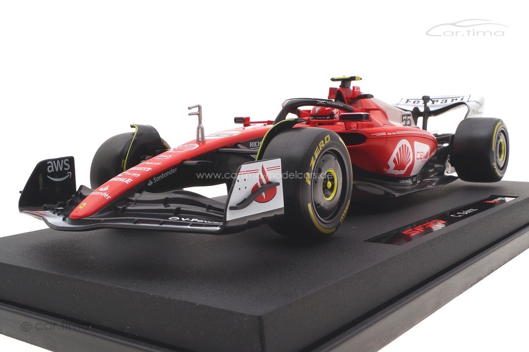 Ferrari F1 SF-23 GP Las Vegas 2023 Carlos Sainz Bburago 1:18 18-16812-S