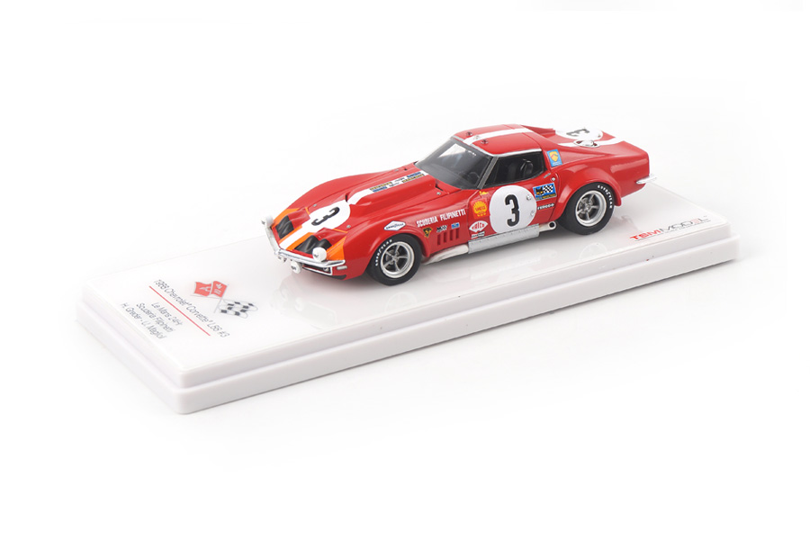 Chevrolet Corvette L88 24h Le Mans 1968 Greder/Maglioli TSM 1:43 TSM124320 Chevrolet Corvette L88 24h Le Mans 1968 Greder/Maglioli TSM 1:43 TSM124320