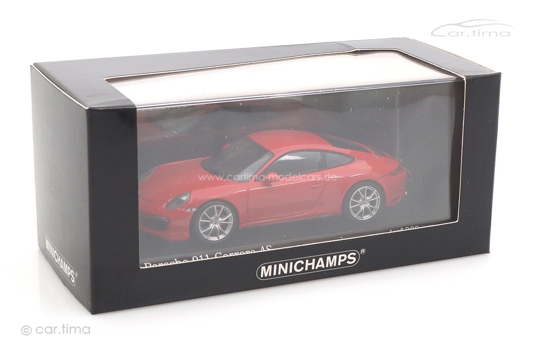 Porsche 911 (991 II) Carrera 4S Indischrot Minichamps 1:43 410067240