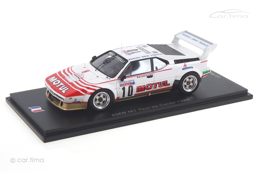 BMW M1 Tour de Corse 1982 Darniche/Mahé Spark 1:43 SF144 BMW M1 Tour de Corse 1982 Darniche/Mahé Spark 1:43 SF144