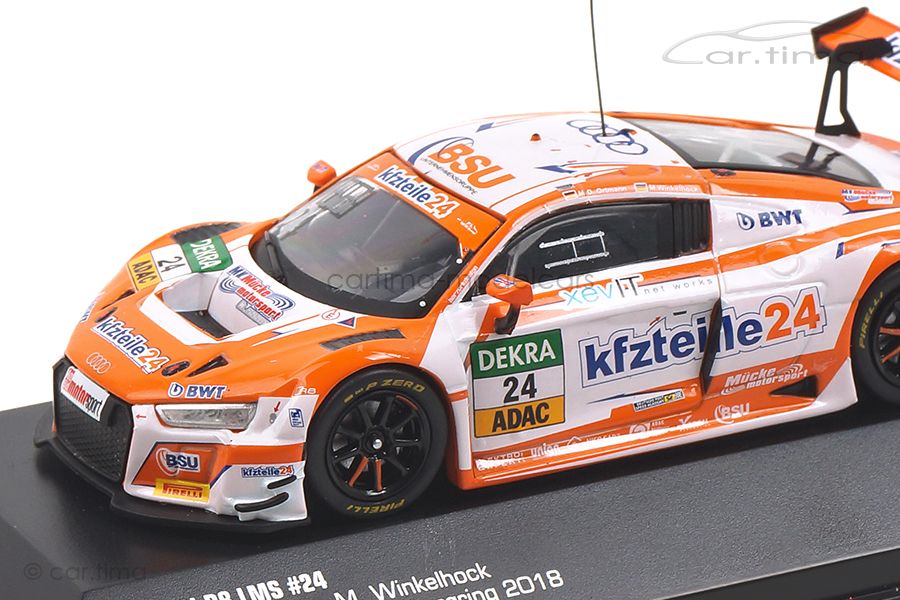 Audi R8 LMS ADAC GT Masters 2018 Ortmann/Winkelhock IXO 1:43 CMRGT003 Audi R8 LMS ADAC GT Masters 2018 Ortmann/Winkelhock IXO 1:43 CMRGT003