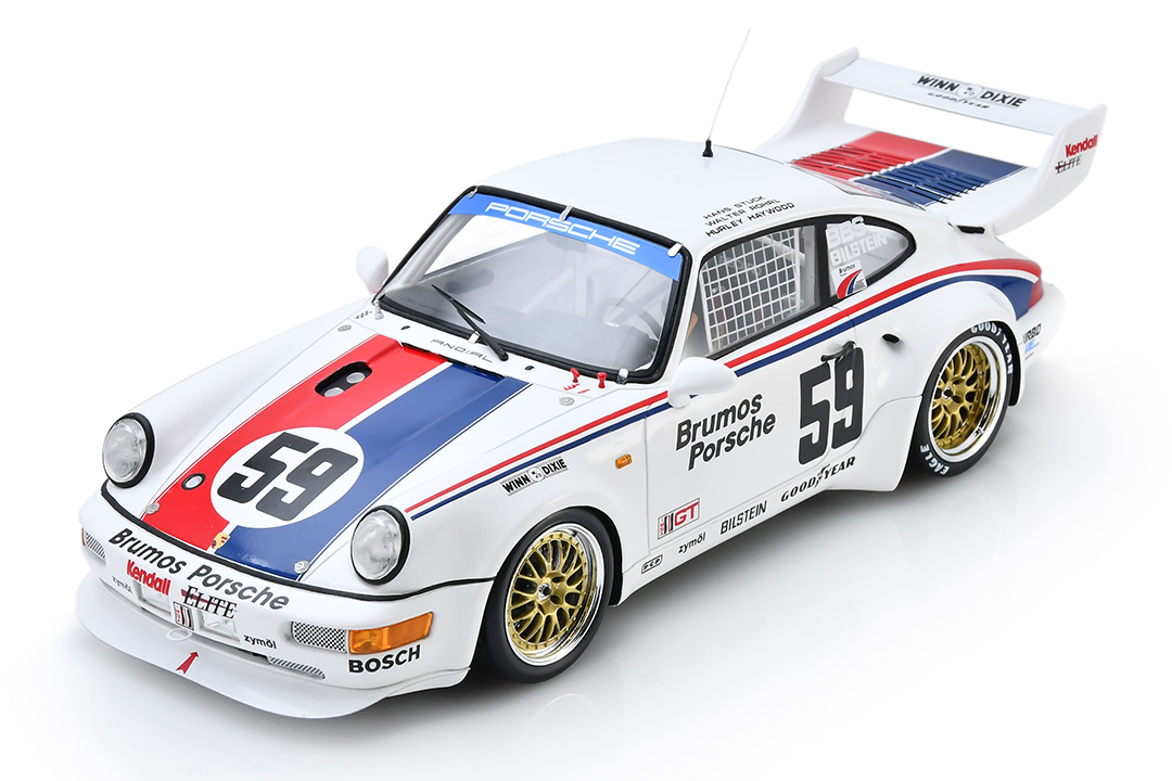 Porsche 911 (964) Turbo S LM 12h Sebring 1993 Haywood/Röhrl/Stuck Spark 1:18 18US022