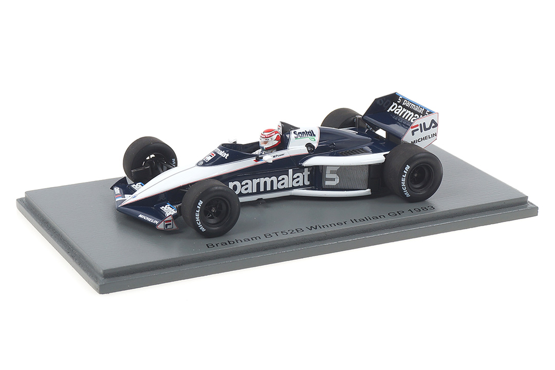 Brabham BT52B Winner Italian GP 1983 Nelson Piquet Spark 1:43 S7098 Brabham BT52B Winner Italian GP 1983 Nelson Piquet Spark 1:43 S7098