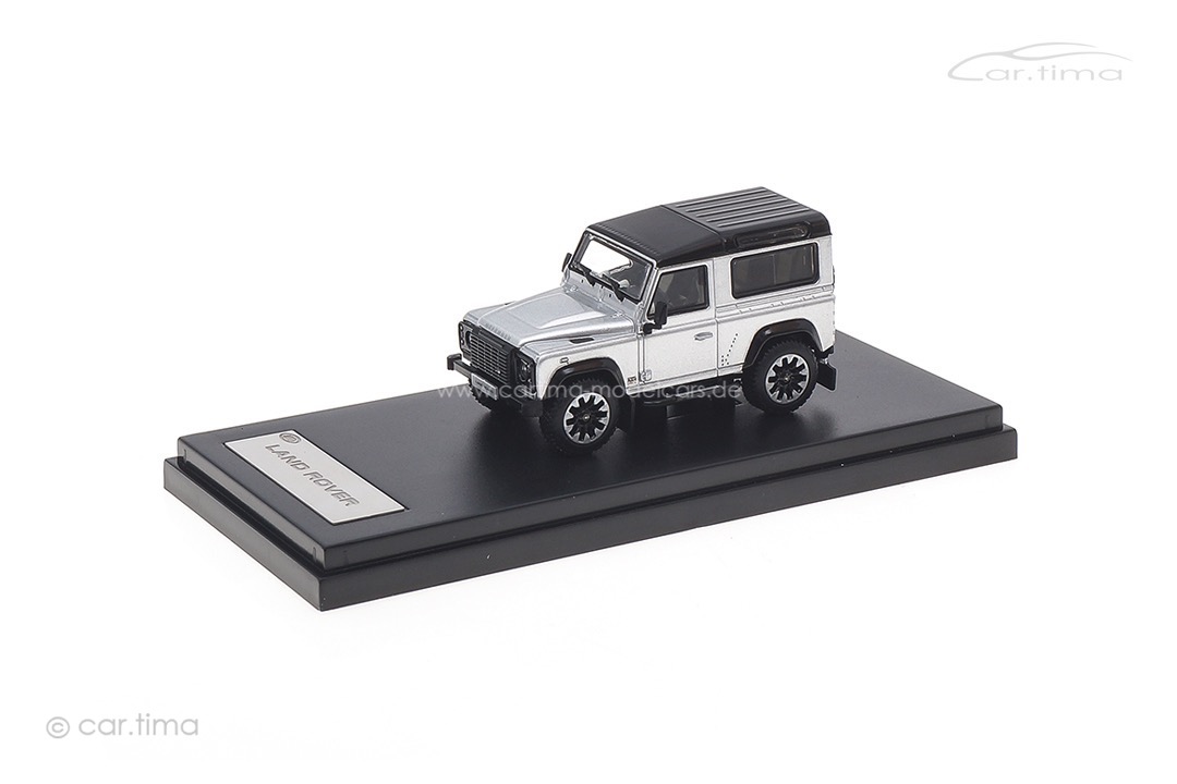 Land Rover Defender 90 Works 2018 silber LCD Models 1:64 LCD64016-SI