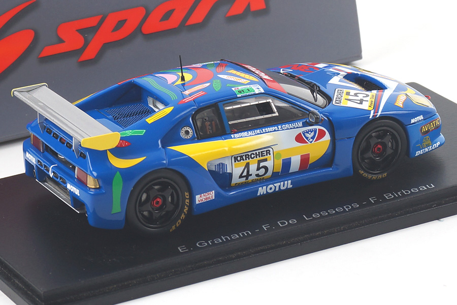 Venturi 600 LM 24h Le Mans 1995 Birbeau/De Lesseps/Graham Spark 1:43 S2264 Venturi 600 LM 24h Le Mans 1995 Birbeau/De Lesseps/Graham Spark 1:43 S2264