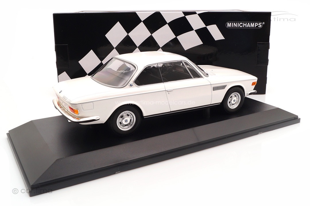 BMW 2800 CS E9 weiß Minichamps 1:18 155028030